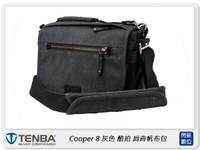 Tenba Cooper 8 酷拍 肩背帆布包 灰色 637-401(公司貨) 側背包 相機包【跨店APP下單最高20%點數回饋】