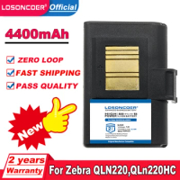 4400mAh Battery For Zebra QLN220,QLn220HC,QLN320,QLn320HC,ZQ500,ZQ510,ZQ520,ZQ610,ZQ620,ZR628,ZR638,ZQ610HC,ZQ620HC