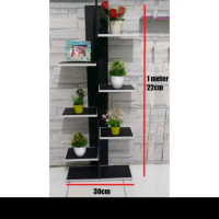 RAK LANTAI POT BUNGA / RAK SUDUT / RAK HIAS / RAK SERBAGUNA