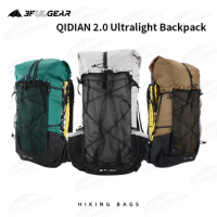 3F UL GEAR 45L QIDIAN2.0 Ultralight Camping Backpack Fashion Women/Men Outdoor Sport Bag Waterproof Nylon Breathable Bag