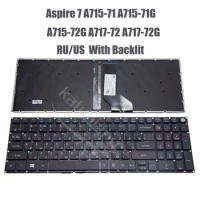 Original Rus US Keyboard for Acer Aspire 7 A715-71 A715-71G A715-72G A717-72 A717-72G With Backlit