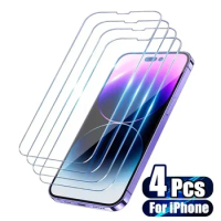 iPhone 12 Pro Glass 4Pcs Tempered Glass For iPhone 12 Pro Screen Protector For iPhone 12 Pro Glass