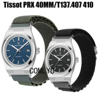 Band For Tissot PRX 40MM T137.407 T137.410 Watch Strap women men Smart watch Nylon Soft Bracelet Bands Belt