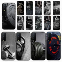 Bodybuilding Gym Fitness Coqu Phone cover For vivo V21E V23E Y30 V27E 5G Y20S Y31 Y11S Y35 2021 Y21S Y33S Y53S 4G Cases