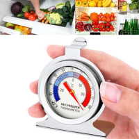 Refrigerator Thermometer Classic Dial Fridge Freezer Thermometer Digital Food Meat Temperature Gauge Kitchen Gadgets Accessories