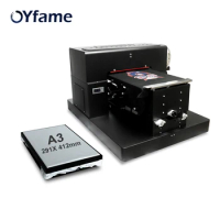 OYfame A3 Flatbed Printer T-shirt Printing Machine Multicolor A3 DTG tshirt Printer for t shirt printing With Holder Frame