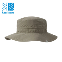 【Karrimor】日本製 原廠貨 中性 ventilation classic Hat ST 透氣圓盤帽/運動/生活/旅行 卡其綠
