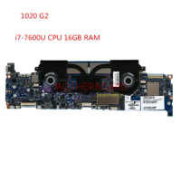 for HP Elitebook X360 1020 G2 Laptop Motherboard 937427-601 937427-001 UMA w i7-7600U CPU 16GB RAM