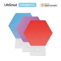 LifeSmart Cololight Plus Smart LED Light Panels Dancing With Music DIY Quantum Light Works with Apple HomeKit Google Alexa