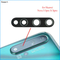 2pcs/lot Coopart New Back Rear Camera lens glass replacement for Huawei nova 5 5T 5pro 5i 5ipro with Sticker