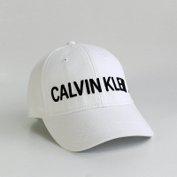 美國百分百【全新真品】Calvin Klein 男帽 棒球帽 休閒 經典刺繡 老帽 logo 帽子 CK 白色 AP58