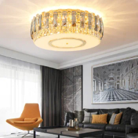 Modern Crystal Led Ceiling Lamp Luxury Indoor Lighting Decor Ceiling Lights Fixtures Bedroom Living Room Loft Balcony Corridor