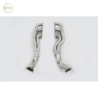 OUCHI Catless Exhaust Manifold For AUDI A6 A7 C7 3.0T 2012-2018 Exhaust Header Car Accessories Turning Exhausted