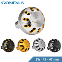 Gomexus Power Knob 45mm For Shimano Saragosa Stella SW Stradic FJ 4000 - 8000 Spinning Reel Handle Knob Type B
