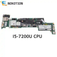 NOKOTION For Lenovo ThinkPad X270 Laptop Motherboard I5-7200U CPU DDR4 01LW710 01HY503 01YR990 BX270 NM-B061