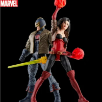 In Spot Hasbro Marvel Legends Marvel 60th Anniversary Black Knight And Sersey 6-Inch Doll Birthday Gift