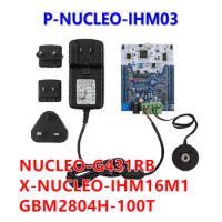 P-NUCLEO-IHM03 Nucleo Kits NUCLEO-G431RB X-NUCLEO-IHM16M1 GBM2804H-100T