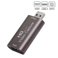 Live Streaming Broadcast Video Recording Video Grabber HDMI Video Capture Card Capture Card Video Capture Card HDMI to USB 3.0