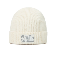 The North Face 北臉 帽子 毛帽 保暖 TNF LOGO BOX CUFFED BEANIE 白 NF0A3FJXGG5