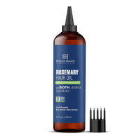 (qdzyws) Botanic Hearth 100% Pure Rosemary Oil For Hair Growth (6.7 fl oz)| Infused with Biotin Jojo