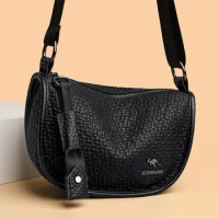 High Quality Genuine Leather Handbag Purse Women Bag Trend Luxury Designer Shoulder Crossbody Bags Ladies Branded Messenger Tote