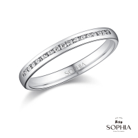 SOPHIA 蘇菲亞珠寶 - Verna 薇娜 950鉑金 結婚對戒-女戒