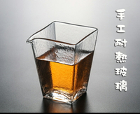 「家之生活」日本耐熱手工玻璃公道杯(方形)