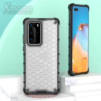 Perisai sarang lebah keras untuk Huawei, penutup Sarung, Y5p, Y6p, Y7p, Y6, Y7, Y9 Prime 2019