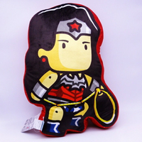【UNIPRO】神力女超人Wonder Woman Q版造型 抱枕 靠背枕 蝙蝠俠對超人 正義曙光 正版授權