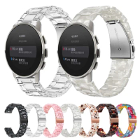 Resin Strap For SUUNTO 9 PEAK Band Bracelet For SUUNTO 3 Straps 20mm 22mm Wristband Accessories Wrist Transparent Watchbands