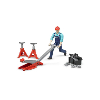 Bruder 62100 - Bworld Garage Equipment