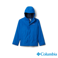 Columbia哥倫比亞 童款- Omni TECH防水外套-藍色 URB21180BL / S22