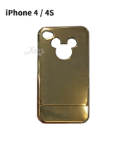 米奇造型iPhone4/4S手機保護殼，正版出清/Disney/米奇米妮/手機殼/手機套/軟殼/智慧型手機，X射線【C310001】