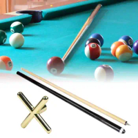 Billiards Pool Cue Bridge Stick Set Pool Cue and Bridge Head Portable Wood