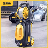 250bar Pressure Cleaner with Induction Motor Electrical Portable Car Washing Machine Mobile Car Washer Water Gun for Home Use