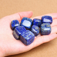 天然青金石原石方塊原礦礦石標本碎石水晶消磁石佛教七寶