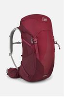 【【蘋果戶外】】Lowe alpine AirZone Trail ND28 莓紅【28L】女款登山背包 透氣網架 附防雨套 登山旅行旅遊自助上班上學後背包 休閒背包