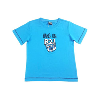 เสื้อยืดแขนสั้น เด็กชาย ลิขสิทธิ์ห้าง 1W22A01 สีฟ้า