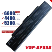 HSW Laptop Battery for Sony Vaio VGN NR AR CR BPS9A B VGP-BPS9/S VGP BPS9 For VGN-SZ56 VGN-SZ76 VGN-SZ84S