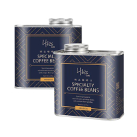 【Hiles】耶加雪菲極品咖啡豆-淺中烘焙(272gx2罐)