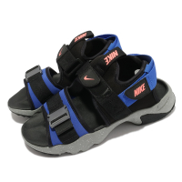 Nike 涼鞋 Canyon Sandal 套腳 女鞋 海外限定 輕量 舒適 避震 魔鬼氈 黑 藍 CV5515003