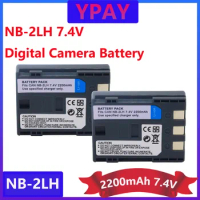 NB-2L NB-2LH NB2LH 7.4V 2200mAh Li-ion Rechargeable Camera Battery for Canon Camera Powershot g9 s70 EOS 350D 400D Rebel xti