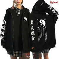 Jaket Tokyo Revengers Printed Zipper MOTIF 1 M