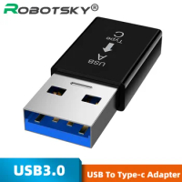 USB Male to Type-c Female Connector Charging Test 3.1 USB C Female Hard Disk USB 3.0a Male Converter For Huawei Xiaomi Samsung