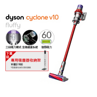 dyson 戴森 Cyclone V10 Fluffy Extra SV12 無線吸塵器 紅色