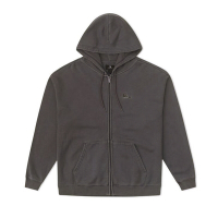 CONVERSE SNEAKER PATCH FZ HOODIE 連帽外套 男女 灰黑_10027113-A01