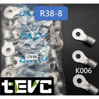 《tevc電動車研究室》 R型端子 R型接頭 R38-8 電動車 接頭 端子 零售
