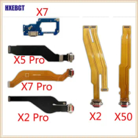 New USB Charging Board Port Dock Flex Cable For OPPO Realme X2 Pro, X2, X50 Pro, X70 Pro Charge Dock Connector Board