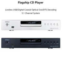 Flagship CD Player SD7402 OPA2604 Chip Architecture APTX Bluetooth 5.0 HD Lossless CD Player DTS Decoding DSP Audio USB Playback