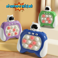 Đồ chơi PopIt thế hệ mới, rèn luyện khả năng phản ứng của S- kids Đi kèm 3 pin AAA Giảm Stress Toy